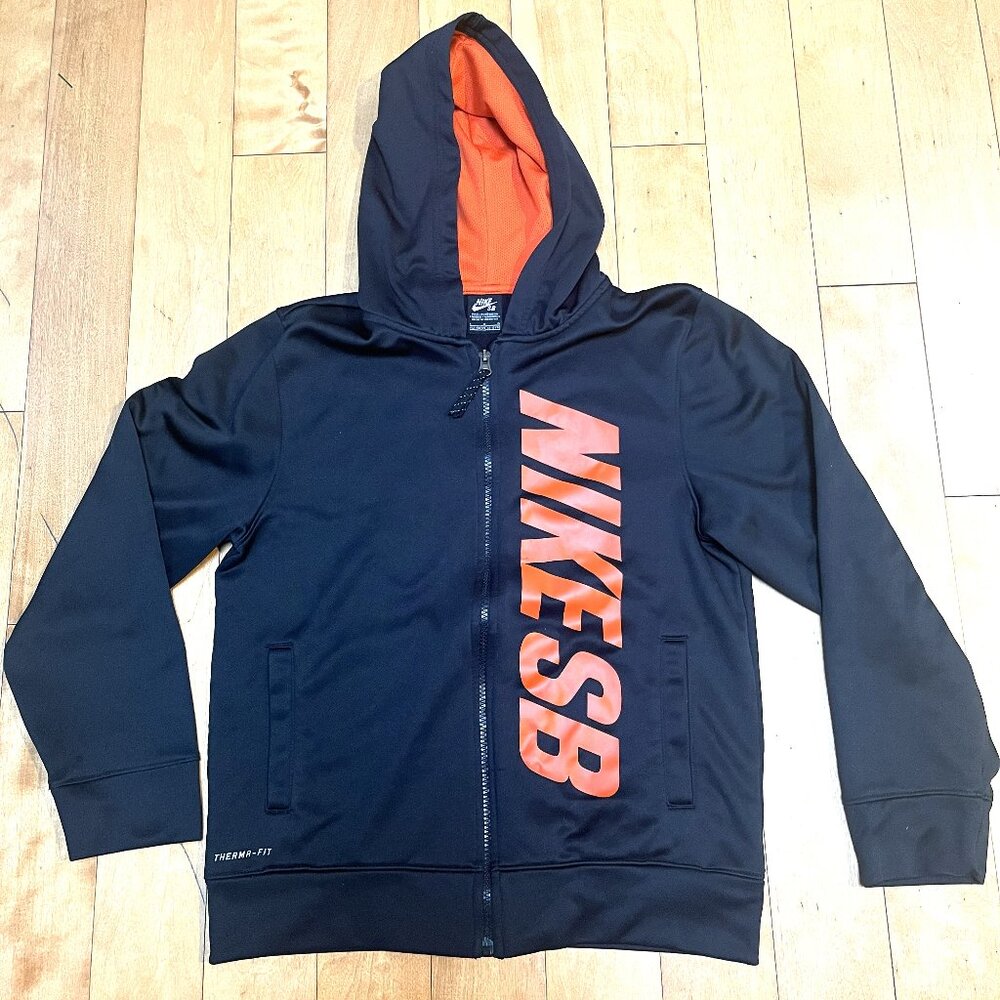Nike zip up therma-lite hoodie